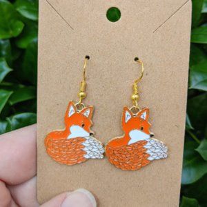 Fox Earrings